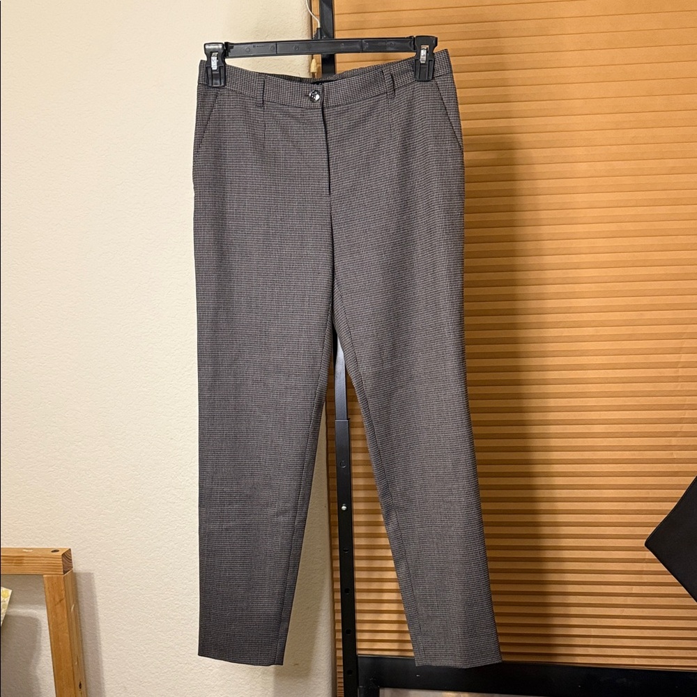 Dolce & Gabbana Women's Gray Wool Blend Trousers Size 42